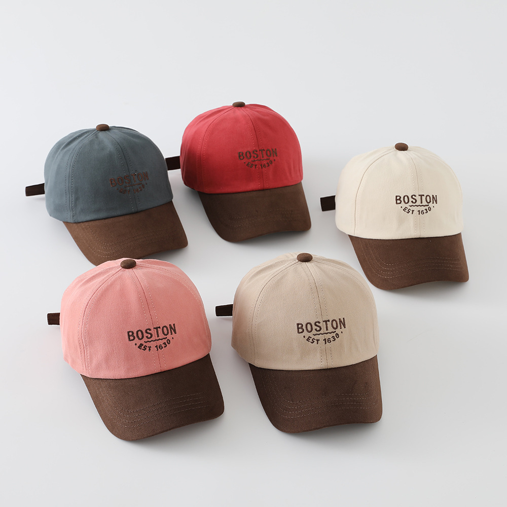 Embroidery Hat Machine - หมวกเบสบอลปักลายสำหรับเด็ก ฤดูใบไม้ผลิ-ฤดูใบไม้ร่วง แบบยูนิเซ็กส์ แฟชั่นสำหรับเด็ก ใช้งานได้หลากหลาย ป้องกันแสงแดด