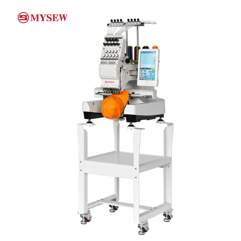 Embroidery Hat Machine - เครื่องปักหมวก รองเท้า เสื้อยืด อุตสาหกรรม รุ่น MYSEW