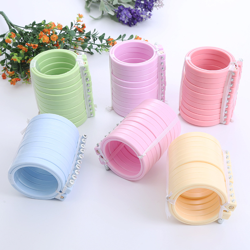 Embroidery Hoop Plastic - ห่วงเย็บปักถักร้อยทำจากพลาสติก ABS แบบทำมือทรงกลมห่วงงานปักครอสติชห่วงงานปักครอสติชเครื่องมือยืดสำหรับงานปักในครัวเรือน