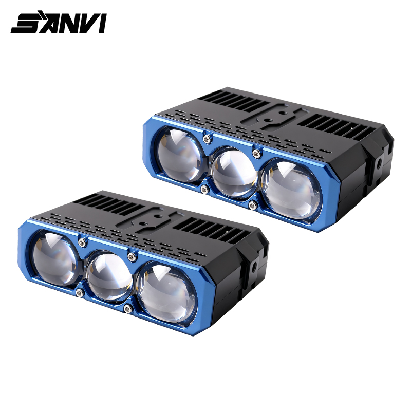 Embroidery Effect - ไฟโปรเจคเตอร์ SANVI S301 LED แบบตะแกรง 3