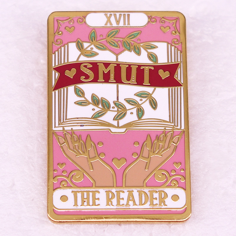 Embroidery Wallet - SMUT The Reader Book เคลือบ Pin