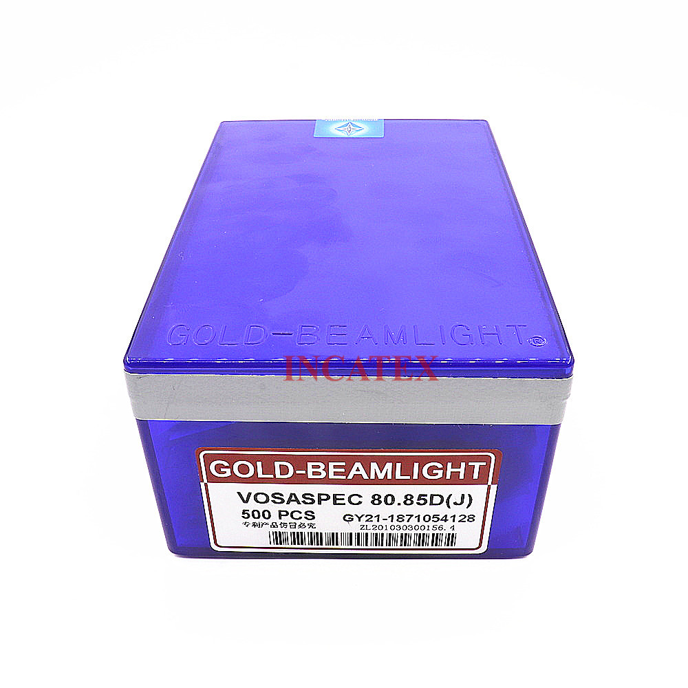 Embroidery Software - 500 ชิ้นของแท้ Gold Beamlight ถักเข็ม VosaSpec