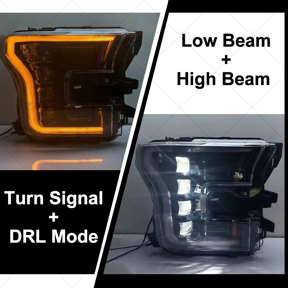 ไฟหน้า LED สำหรับรถยนต์, ชุดปร - Embroidery Effect บทวิจารณ์และราคา