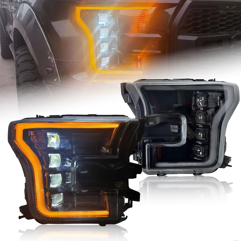 ไฟหน้า LED สำหรับรถยนต์, ชุดปร - Embroidery Effect บทวิจารณ์และราคา