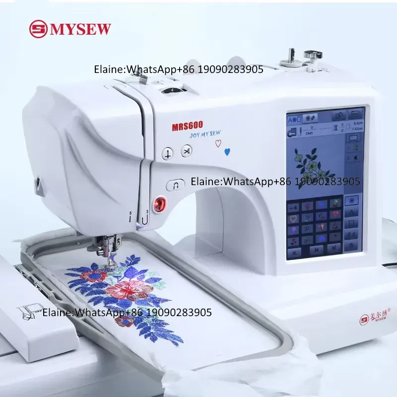 เครื่องเย็บปักถักร้อยไฟฟ้าอเนก - Embroidery Hat Machine บทวิจารณ์และราคา