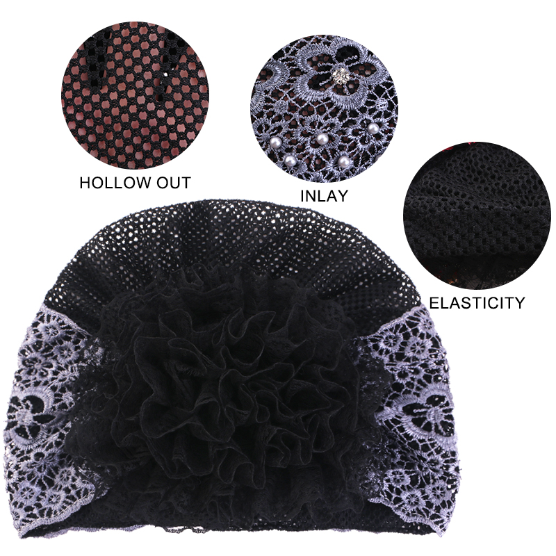 ใหม่Elegantลูกไม้ปักดอกไม้ลูกป - Embroidery Hat Machine บทวิจารณ์และราคา