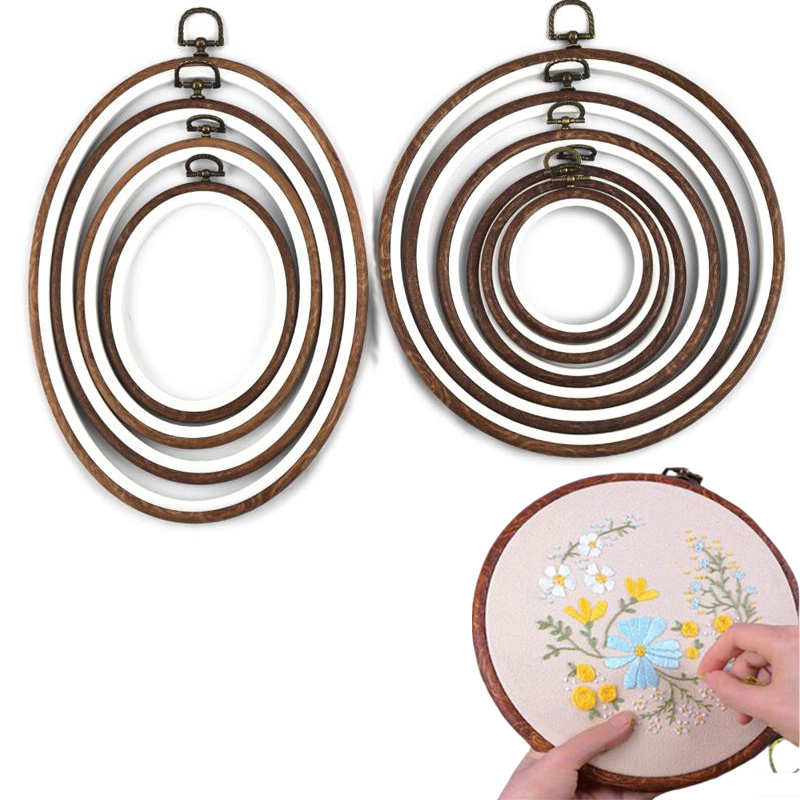 ชุดวงแหวนปักผ้าพลาสติก 10 ชิ้น - Embroidery Hoop Plastic บทวิจารณ์และราคา