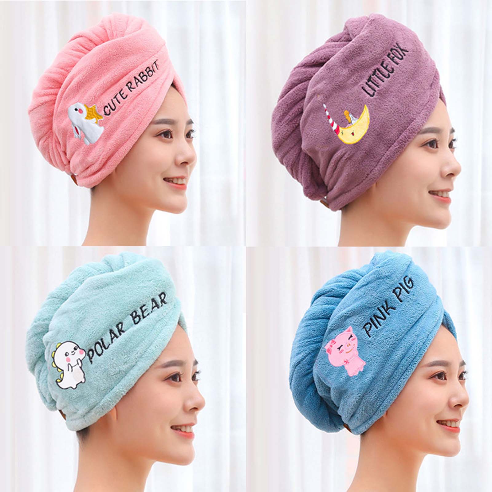 Coral ขนแกะผ้าเช็ดตัวสตรีหนาพิ - Embroidery Hat Machine บทวิจารณ์และราคา