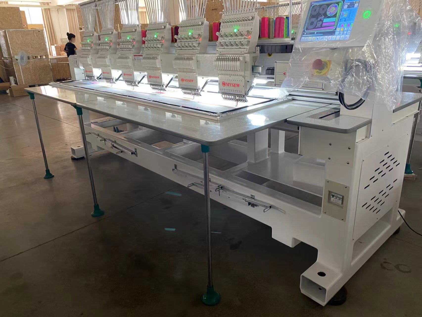 เครื่องปักคอมพิวเตอร์อุตสาหกรร - Embroidery Hat Machine บทวิจารณ์และราคา