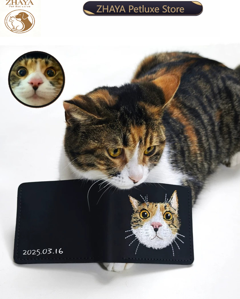 กระเป๋าสตางค์หนังแท้แบบกำหนดเอ - Embroidery Wallet บทวิจารณ์และราคา