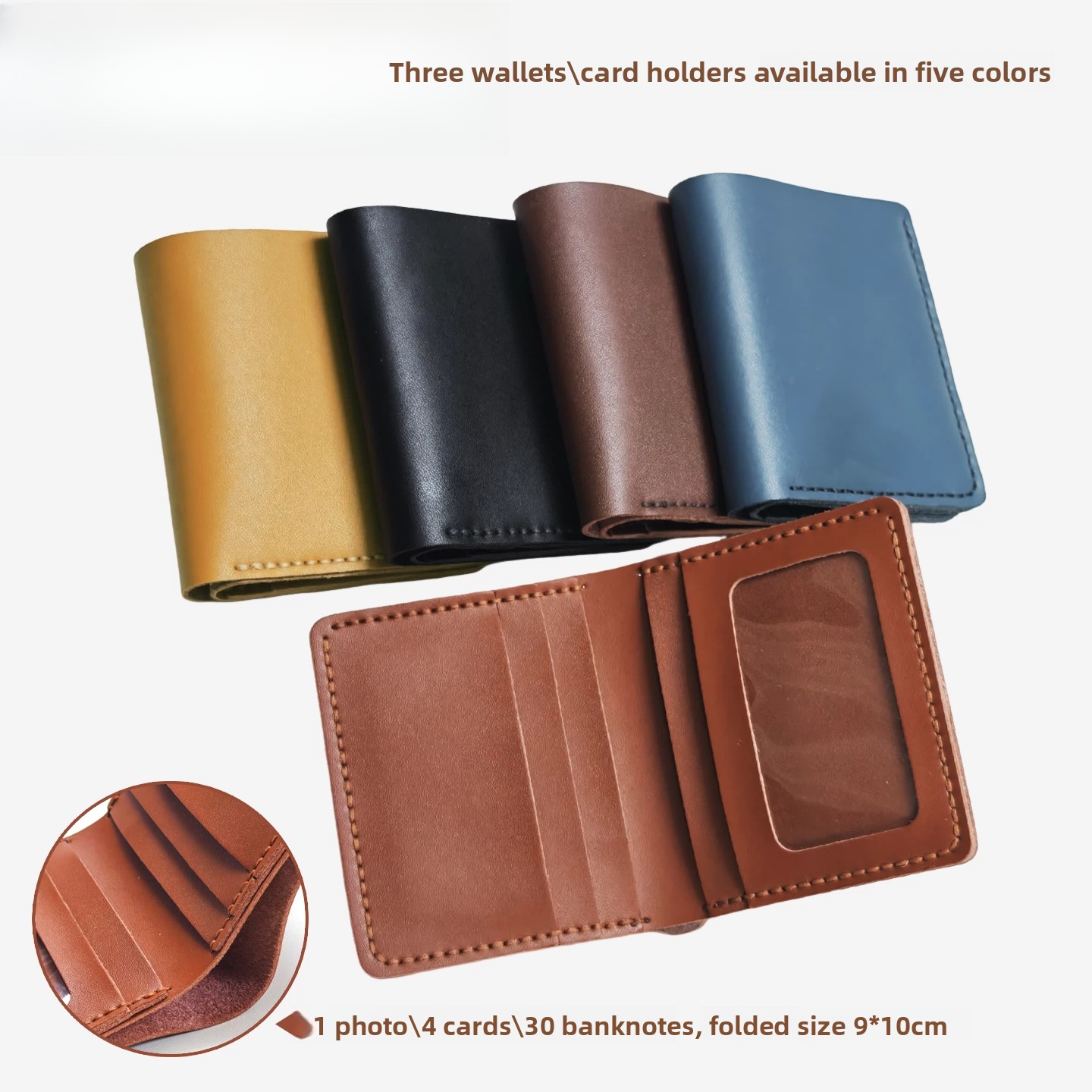 กระเป๋าสตางค์หนังแท้แบบกำหนดเอ - Embroidery Wallet บทวิจารณ์และราคา