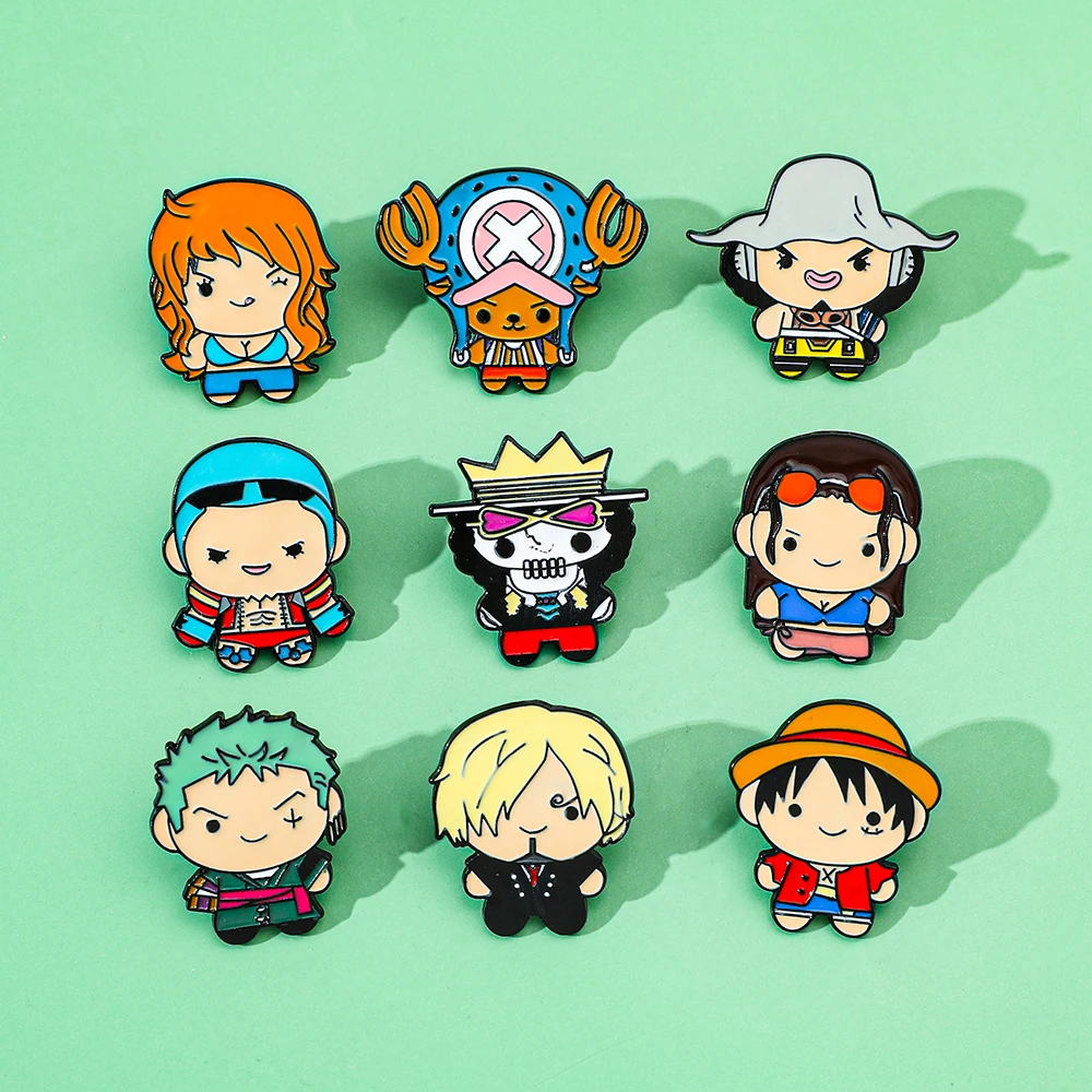 9 ชิ้นเข็มกลัดการ์ตูนสร้างสรรค - Embroidery Textile บทวิจารณ์และราคา