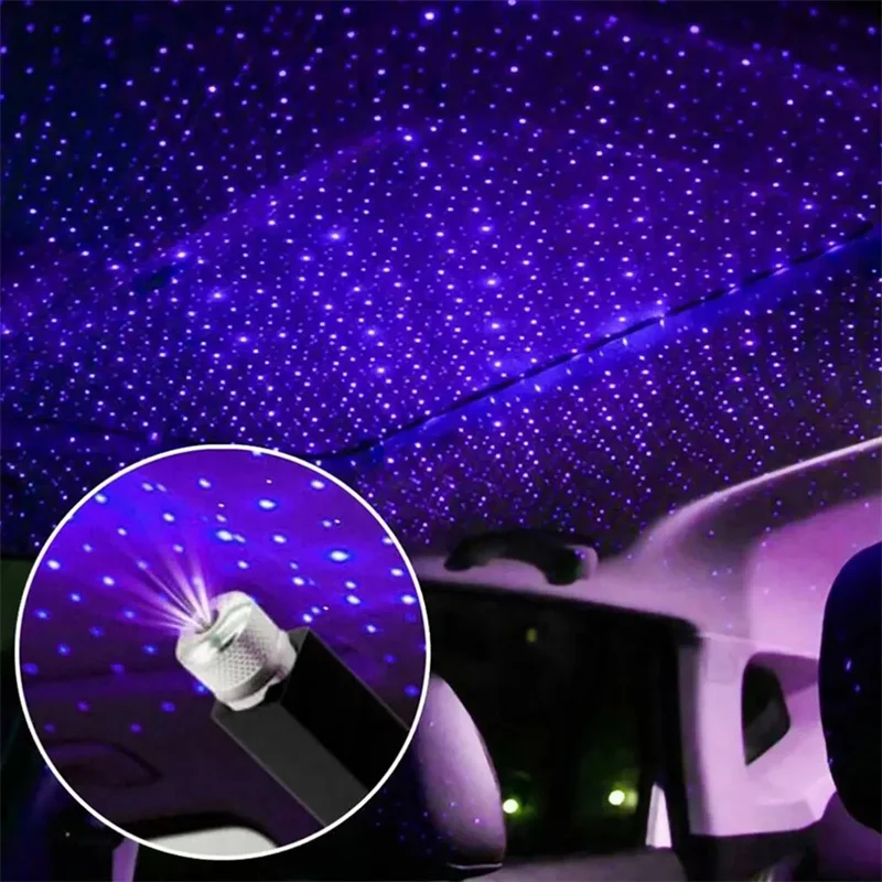 ไฟโปรเจคเตอร์ดาว LED สำหรับรถย - Embroidery Effect บทวิจารณ์และราคา