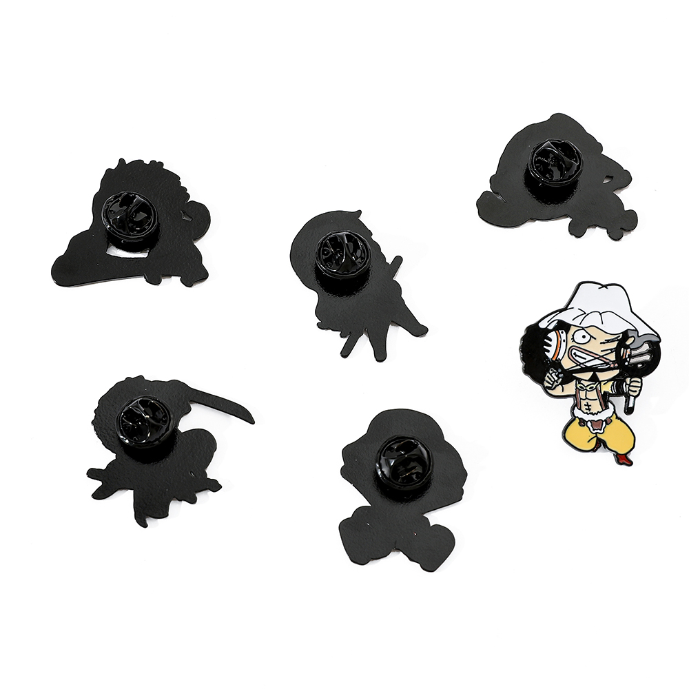 เข็มกลัดการ์ตูนวันพีซ 6 ชิ้น อ - Embroidery Textile บทวิจารณ์และราคา