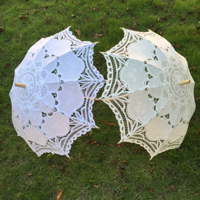 ร่มลูกไม้สไตล์วินเทจใหม่ ปักลา - Embroidery Wedding บทวิจารณ์และราคา
