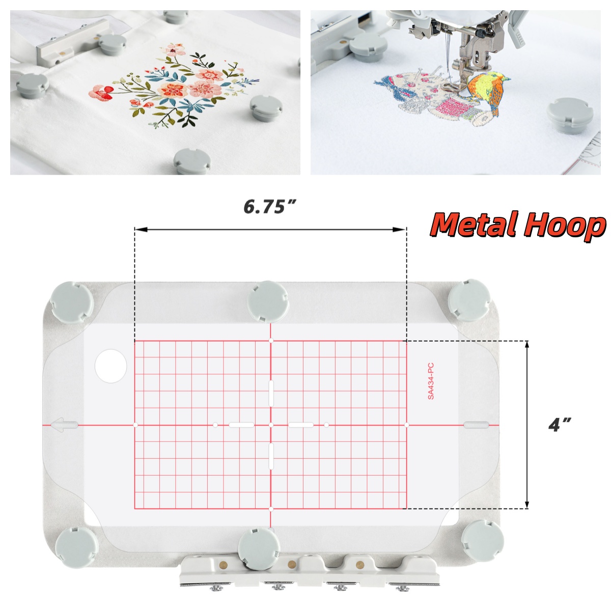 ห่วงปักแม่เหล็ก ห่วงแม่เหล็กโล - Embroidery Hoop Plastic บทวิจารณ์และราคา
