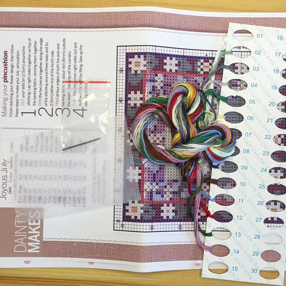 742Fun Cross Stitch แพคเกจการ์ - Embroidery World บทวิจารณ์และราคา