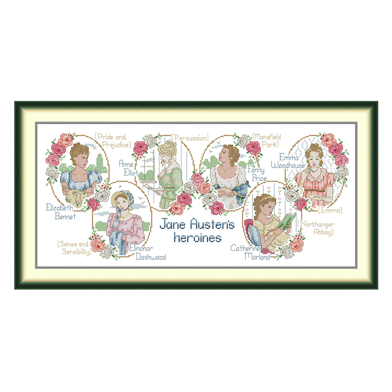 ชุดปักครอสสติชลายสตรีแห่งโลกวร - Embroidery World บทวิจารณ์และราคา