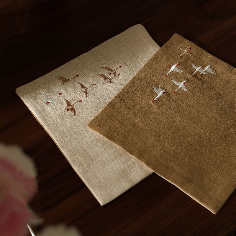 20x20 ซม.ปัก Flying BIRD รูปแบ - Embroidery Towel บทวิจารณ์และราคา