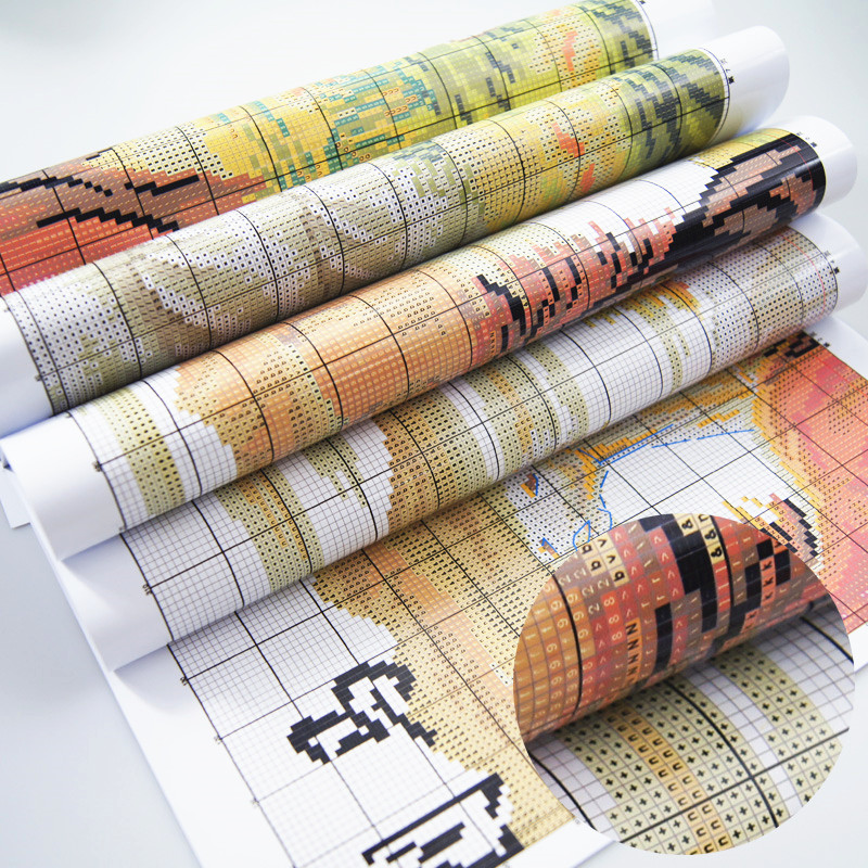 ชุดปักครอสติชลายโลกมหัศจรรย์ แ - Embroidery World บทวิจารณ์และราคา