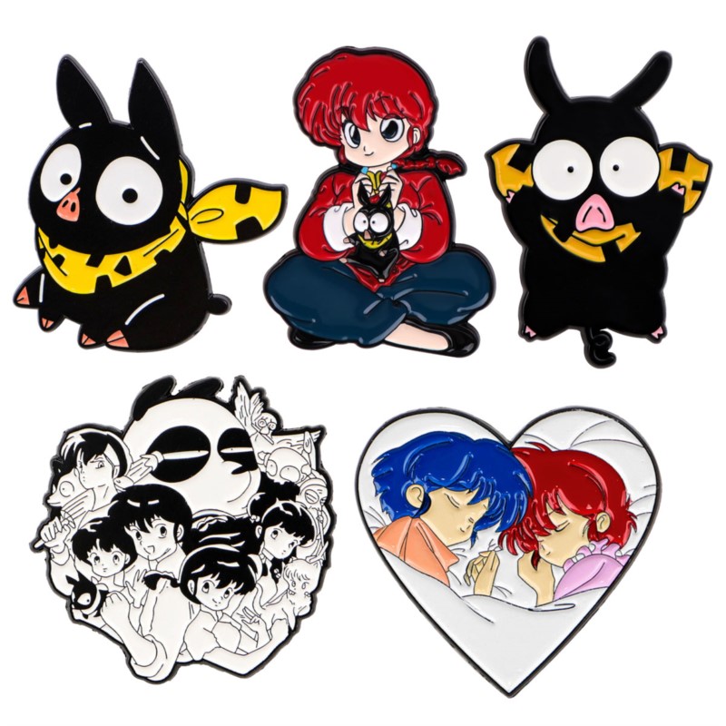 เข็มกลัดเคลือบลายการ์ตูนสาวน้อ - Embroidery Simple บทวิจารณ์และราคา
