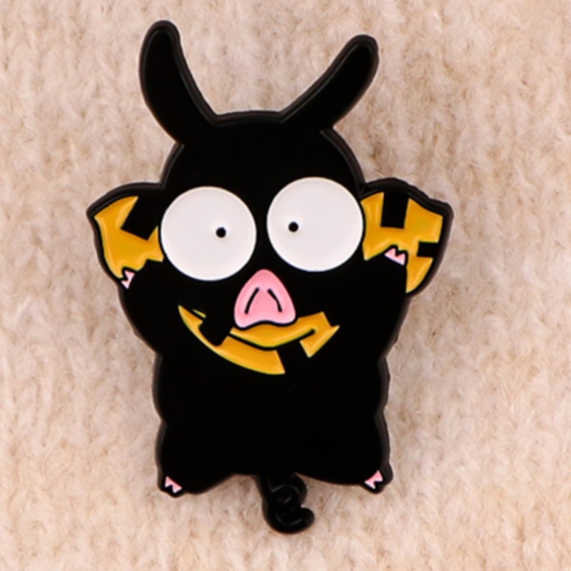 เข็มกลัดเคลือบลายการ์ตูนสาวน้อ - Embroidery Simple บทวิจารณ์และราคา