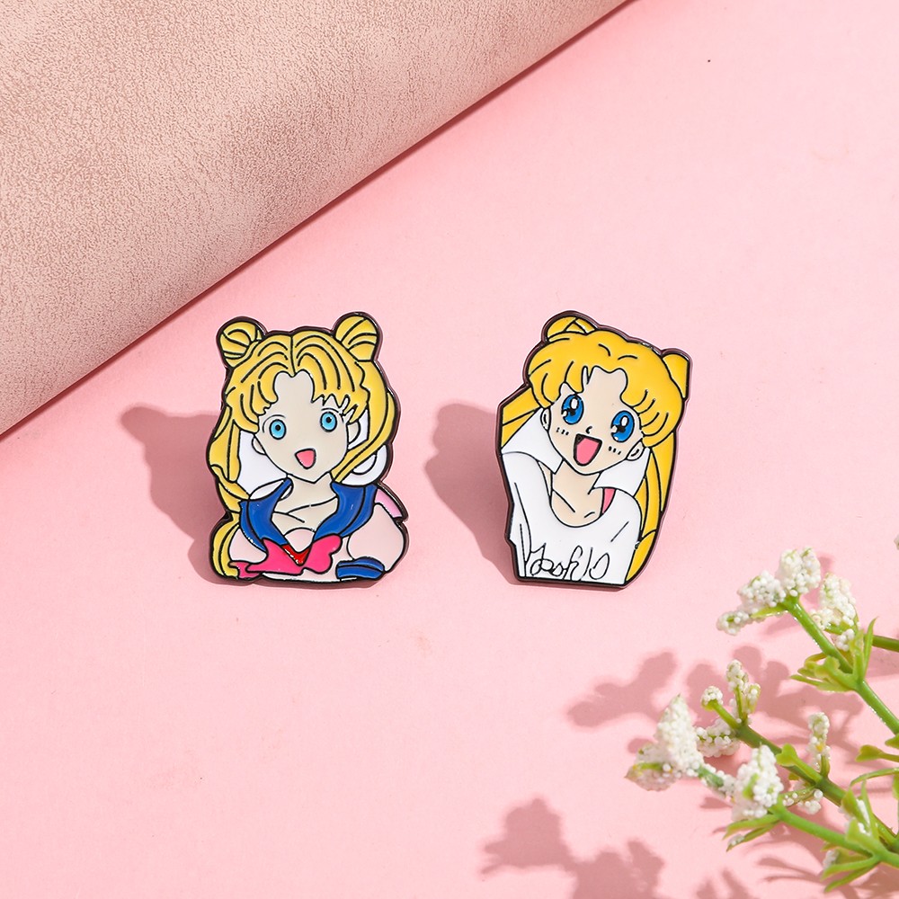 เข็มกลัดการ์ตูนสุดน่ารัก 2 ชิ้ - Embroidery Textile บทวิจารณ์และราคา