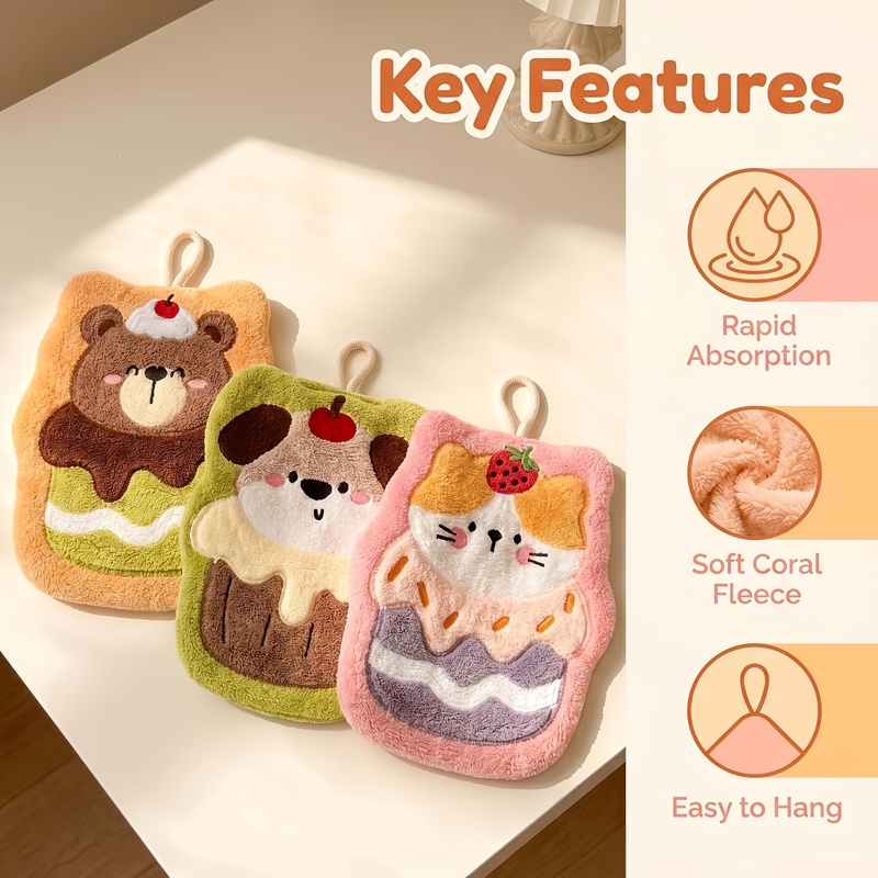 ผ้าเช็ดตัวลายปักรูปสัตว์สำหรับ - Embroidery Towel บทวิจารณ์และราคา