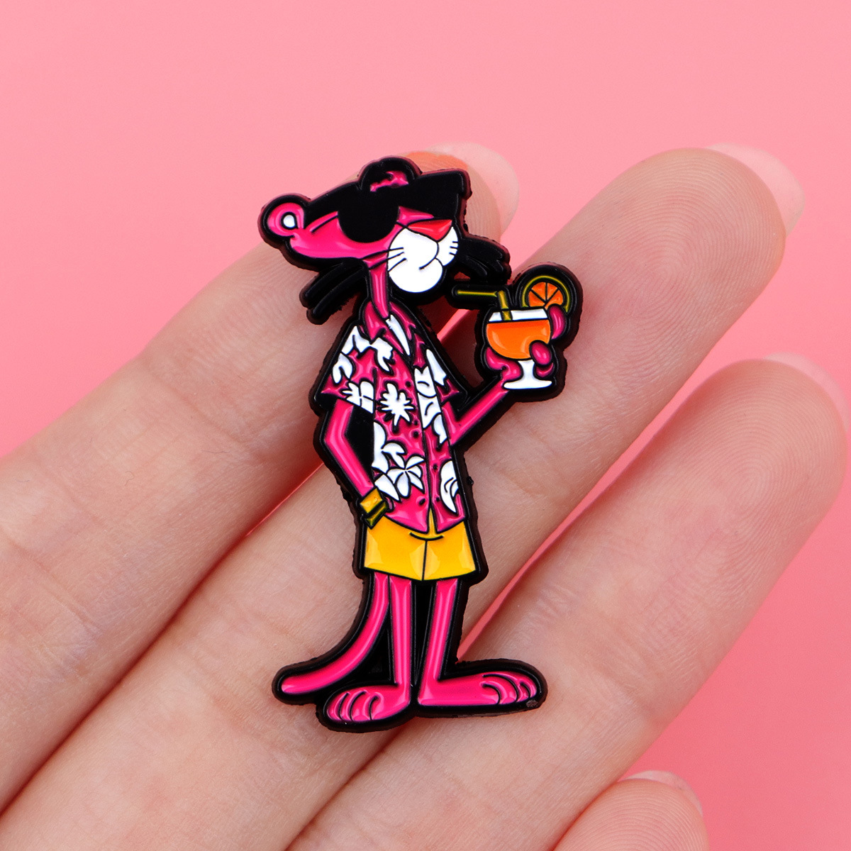 เข็มกลัดลายเสือดาวการ์ตูนน่ารั - Embroidery Textile บทวิจารณ์และราคา