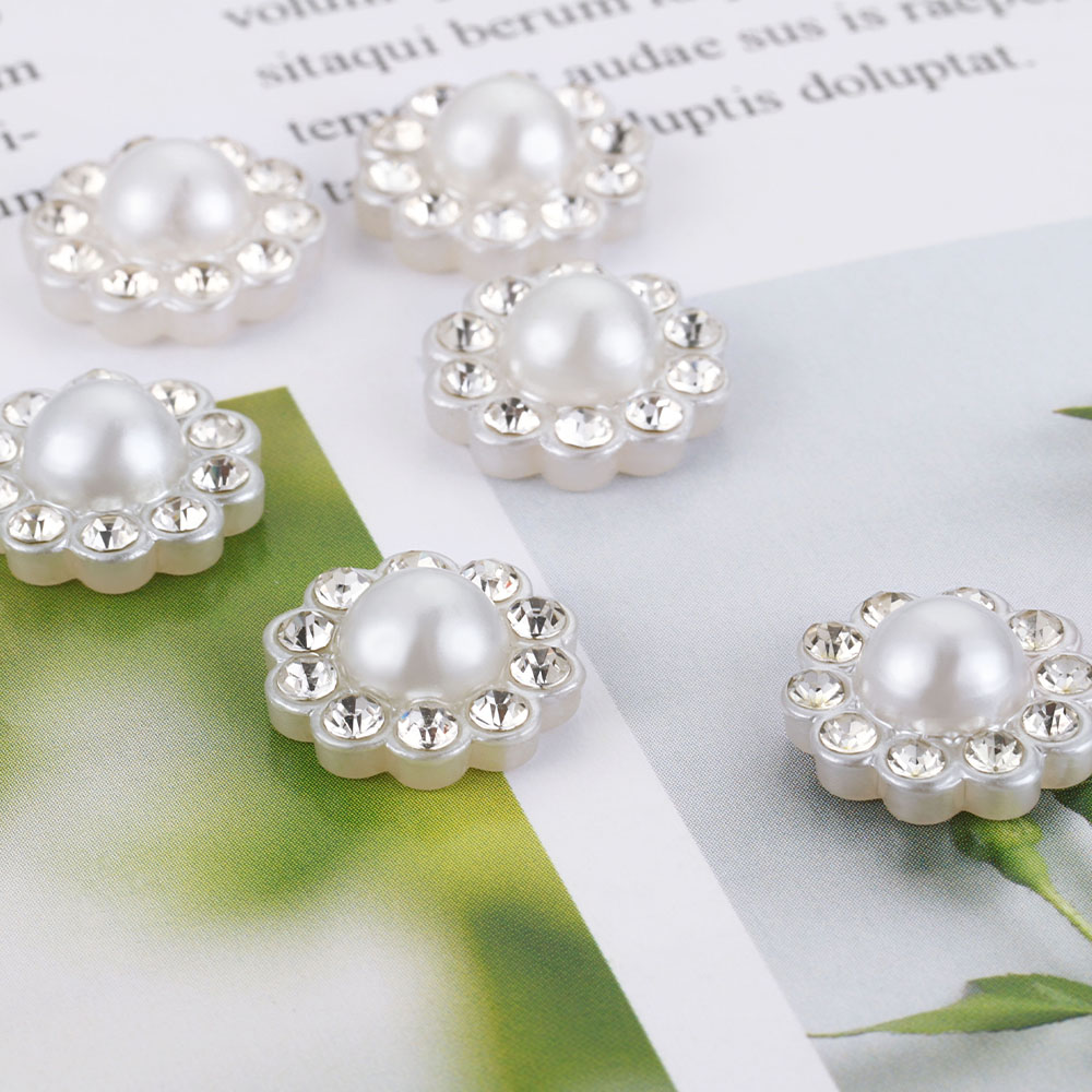 50 ชิ้น แผ่นเรซิ่นมุกเทียมสีขา - Embroidery Simple บทวิจารณ์และราคา
