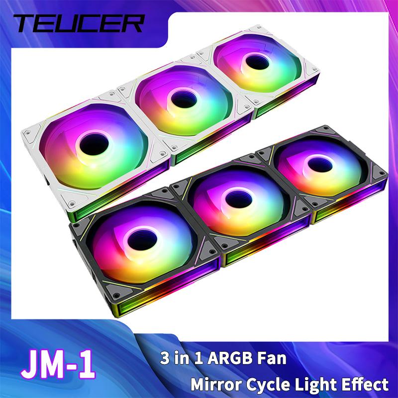 TEUCER JM-1 พัดลมคอมพิวเตอร์ A - Embroidery Effect บทวิจารณ์และราคา
