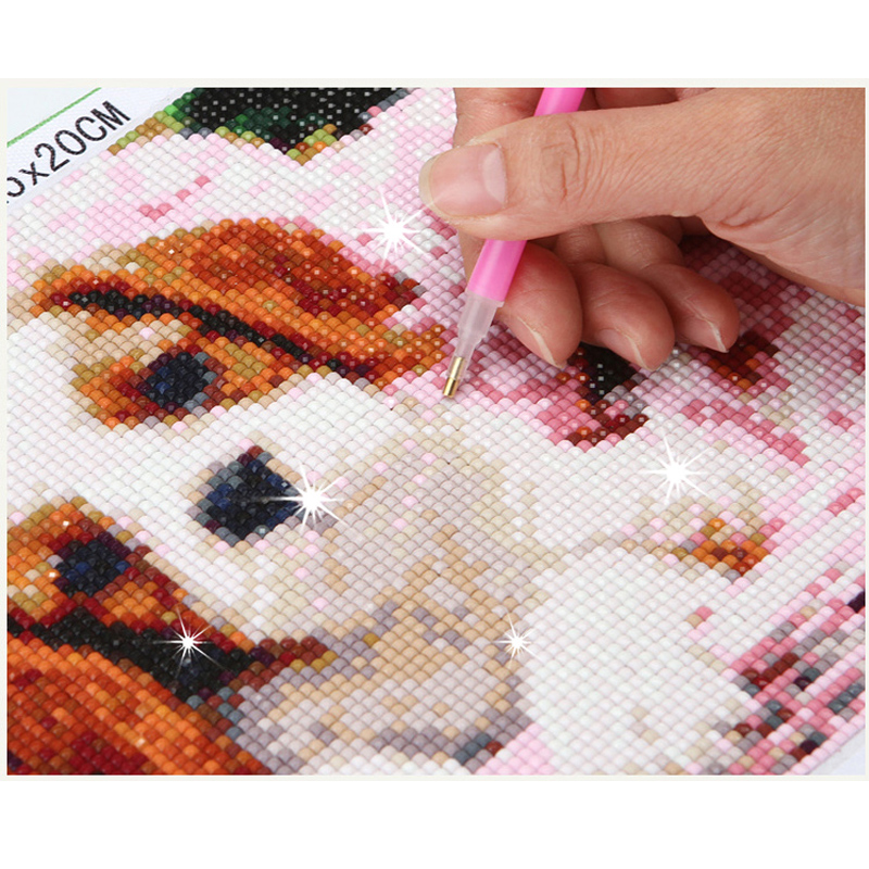 แปลก World Town ภูมิทัศน์ 5D เ - Embroidery World บทวิจารณ์และราคา